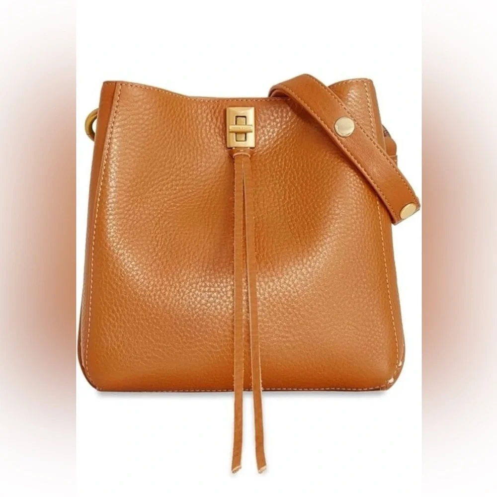 Rebecca Minkoff Darren Caramello Tan Women's Shoulder Bag, Small